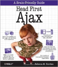 Обложка Head First Ajax (Head First)