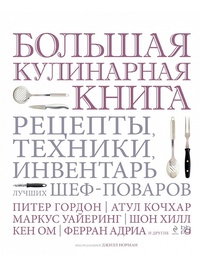 Обложка Большая кулинарная книга. Рецепты, техники, инвентарь лучших шеф-поваров