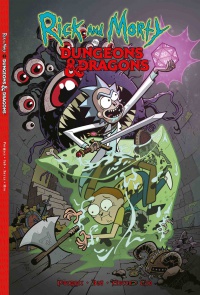 Обложка Рик и Морти против Dungeons & Dragons