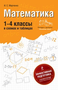 Обложка Математика. 1-4 классы: В схемах и таблицах